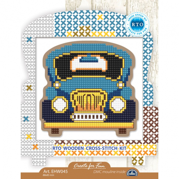 Набор для вышивания РТО арт.EHW045 по перфорированной форме с магнитом 8,8х8,5 см Набор для вышивания РТО арт.EHW045 по перфорированной форме с магнитом 8,8х8,5 см