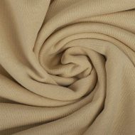Ткань футер 3х нитка петля гл/крашеный диагональ 310г/м?  80%хб 20%пэ  шир.180см арт.УН-3106535-45(1) цв.кэмел рул. 35-60м (1кг-1,8м)