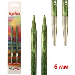 116467_Спицы со сменными лесками KATIA, 6 мм