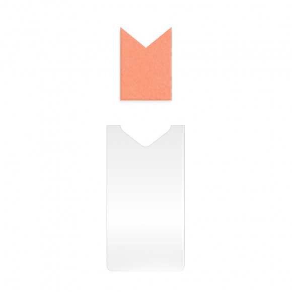 Дырокол фигурный "Флажок" с наклейками для разделителей