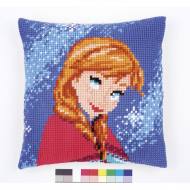 Набор для вышивания VERVACO арт.PN-0165923 Подушка Анна Disney 40х40 см