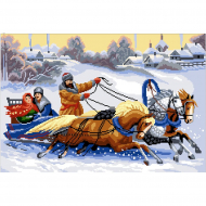 Набор для вышивания мулине НИТЕКС арт.В-0012 45х33 см