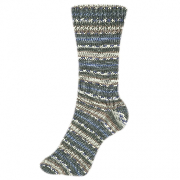 176996_Пряжа Fortissima Socka 4-fach color, 75% шерсть, 25% полиамид, 420 м, 100 г