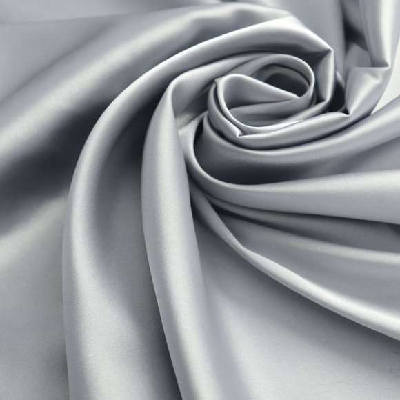 Ткань атлас стрейч 105 г/м? 98% полиэстер, 2% спандекс шир.150 см арт.Р.15074.23 цв.23 серый уп.25м Ткань атлас стрейч 105 г/м? 98% полиэстер, 2% спандекс шир.150 см арт.Р.15074.23 цв.23 серый уп.25м