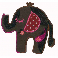 83699_Термоаппликация HKM "Коричневый слон"