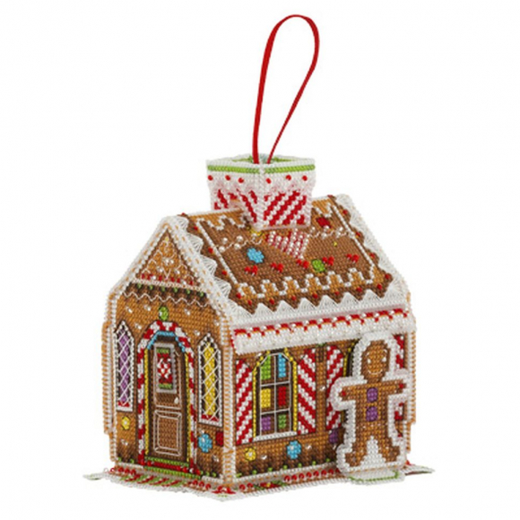 Набор для вышивания PANNA арт. IG-1575 Пряничный домик 12х10 см Набор для вышивания PANNA арт. IG-1575 Пряничный домик 12х10 см