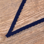 173874_Кант-тесьма, 8 мм, цвет синий