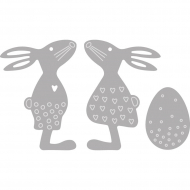 152933_Ножи для вырубки "Друзья кролики"