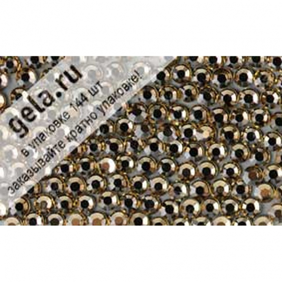 34785_Камни плоские с термоклеем 2028HF, ss 6, Light Colorado TopazM