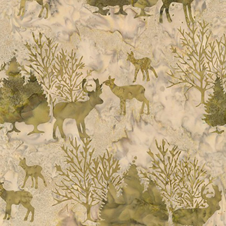 Ткань для пэчворка PEPPY Forest Trails 105 г/м? 100% хлопок цв.SRK-20126-160 уп.50х55 см