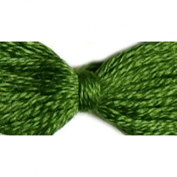 Нитки мулине цв.8806 зеленый 12х10м С-Пб