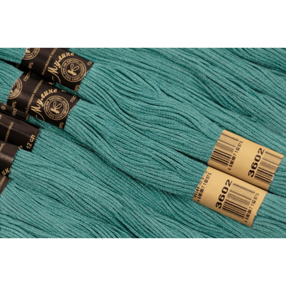 Нитки мулине цв.3602 12х10м С-Пб