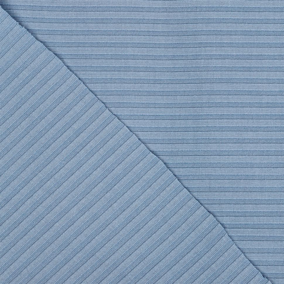 Ткань трикотаж лапша 320 г/м? 62% пэ, 30% вискоза, 8% спандекс шир.160 см арт.С.1855.08 цв.голубой рул.30м Ткань трикотаж лапша 320 г/м? 62% пэ, 30% вискоза, 8% спандекс шир.160 см арт.С.1855.08 цв.голубой рул.30м