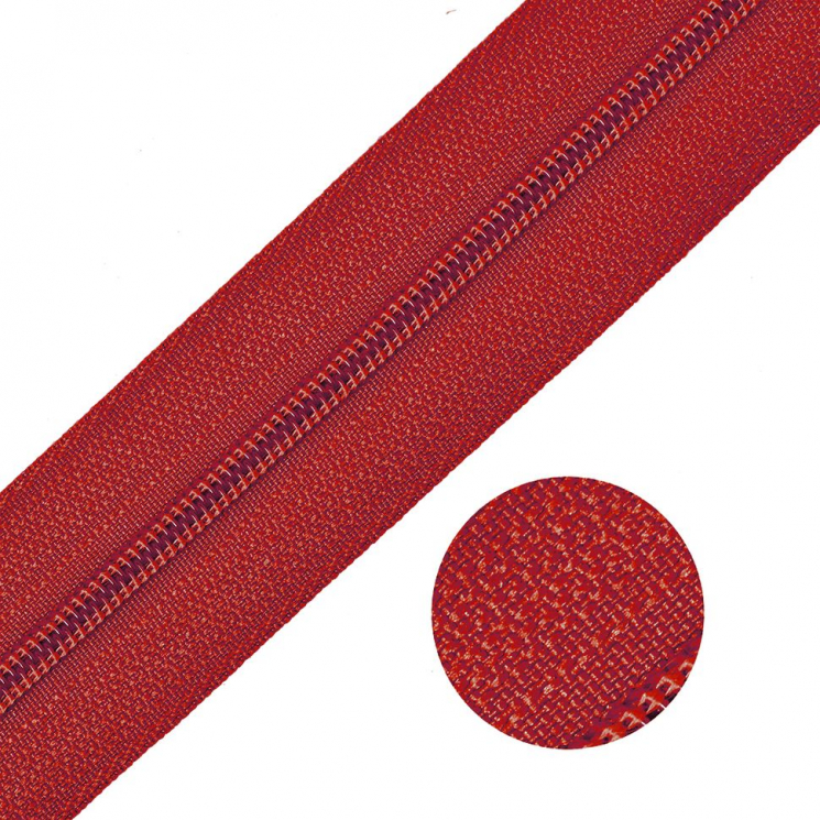 Молния MaxZipper рулонная СП#3 цв.F148 красный уп.200м