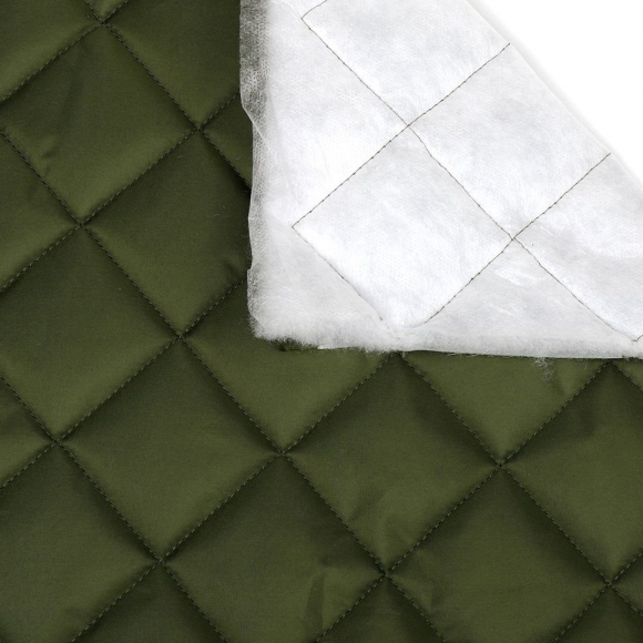 Ткань стежка ниточная Dewspo TBY Ромб 5,5см 100%пэ 230г/м2 150см хаки S305 рул.30-50м