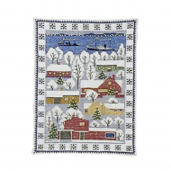 186784_Набор для вышивания: "Снежные домики" 186784_Набор для вышивания: "Снежные домики"