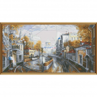 Набор для вышивания мулине НОВА СЛОБОДА арт.РЕ1330 Московское каприччио 50х26 см