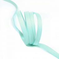 Лента Ideal репсовая в рубчик шир.6мм цв. F199 мятный уп.27,42м