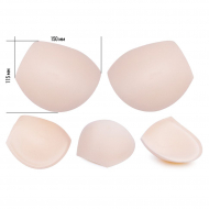 Чашечки корсетные TBY-01.02 с эффектом push-up р.80 цв. телесный уп.10 пар