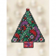 Набор для вышивания MILL HILL Елка Пэйсли 6х7 см