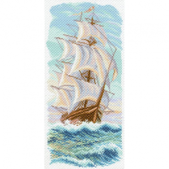 Рисунок на канве МАТРЕНИН ПОСАД арт.24х47 - 1639 Утренний бриз