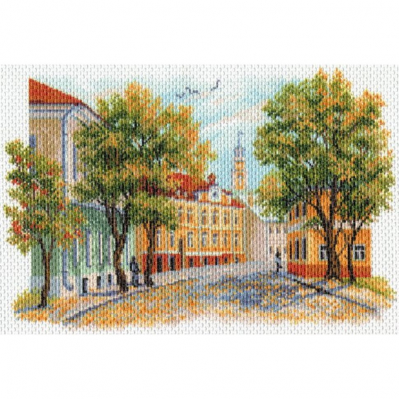Рисунок на канве МАТРЕНИН ПОСАД арт.37х49 - 1674 Уездной город