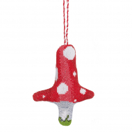 Набор для вышивания PANNA арт. IG-1497 Игрушка. Мухомор 9х11 см