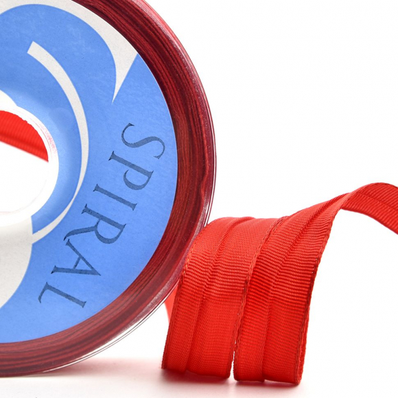 61259_Лента репсовая SAFISA, 39 мм, 25м, цвет 14, красный