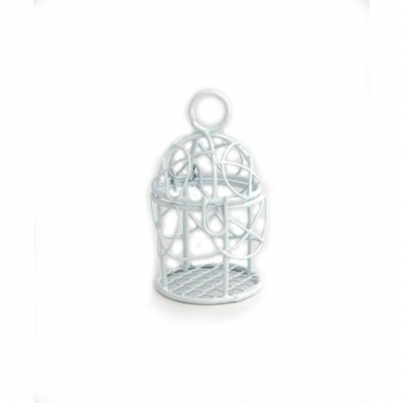 Клетка Y-5535/1 арт.КЛ.23945 5,5х3,5 см металл цв.белый