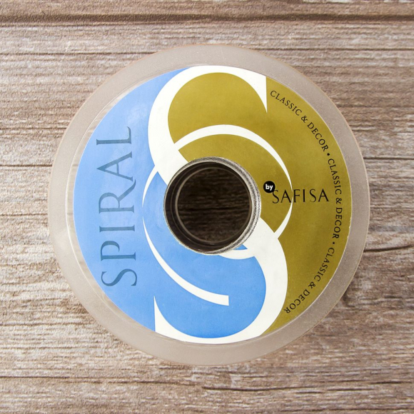 Лента органза с напечатанным рисунком SAFISA, 40 мм, 15 м, цвет 04