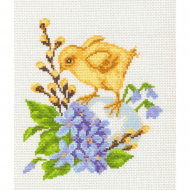 Рисунок на канве МАТРЕНИН ПОСАД арт.28х37 - 1039-1 Цыпленок