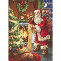 Набор для вышивания LUCA-S арт. G578 Santa Claus 21х29 см