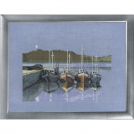 Набор для вышивания PERMIN арт.12-1199 Лунный свет 33х27 cм