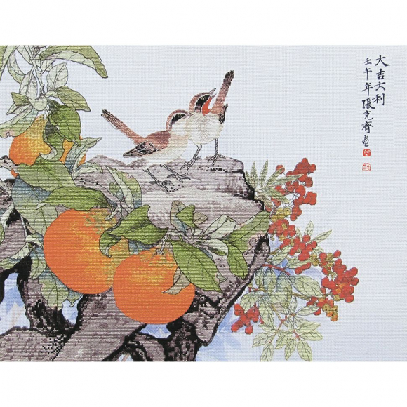 Набор для вышивания крестом XIU CRAFTS арт.2030813 Великое Благо 35,5х46 см