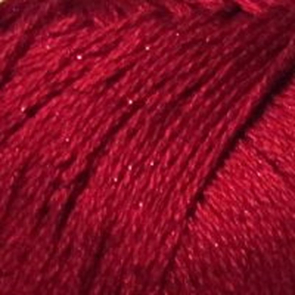 Пряжа для вязания ПЕХ Блестящее лето (95% мерсеризованный хлопок 5% метанит) 5х100г/380м цв.006 красный