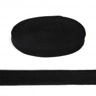 Тесьма вязаная окантовочная 22мм арт.2с2145 цв.черный уп.30м Тесьма вязаная окантовочная 22мм арт.2с2145 цв.черный уп.30м