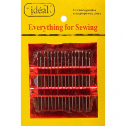 Иглы швейные ручные IDEAL арт.ТВ НN-08 №4/0, 57х1,05 мм
