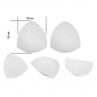 Чашечки корсетные TBY-07.01 с равномер. наполнением р.18 цв. белый уп.10 пар Чашечки корсетные TBY-07.01 с равномер. наполнением р.18 цв. белый уп.10 пар