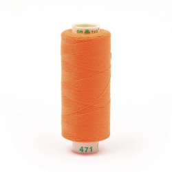Нитки Dor Tak бытовые 40/2 полиэстер 366м цв.471 оранжевый