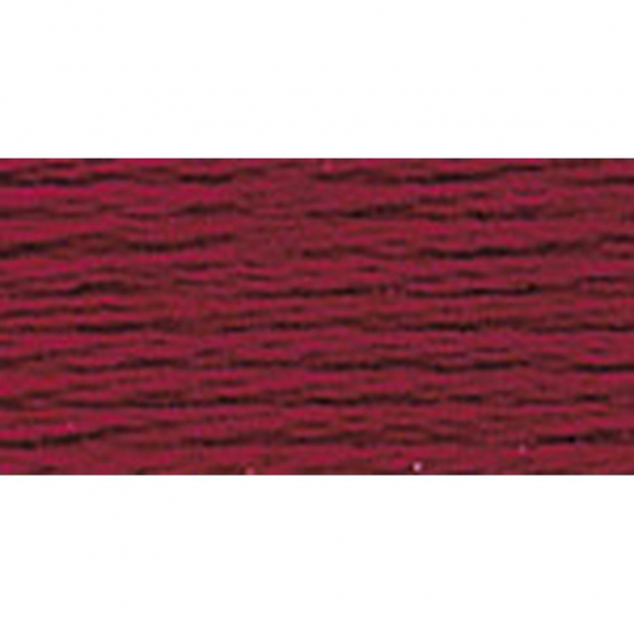 Нитки для вышивания Gamma мулине (0207-0819) 100% хлопок 24 x 8 м цв.0407 бордовый