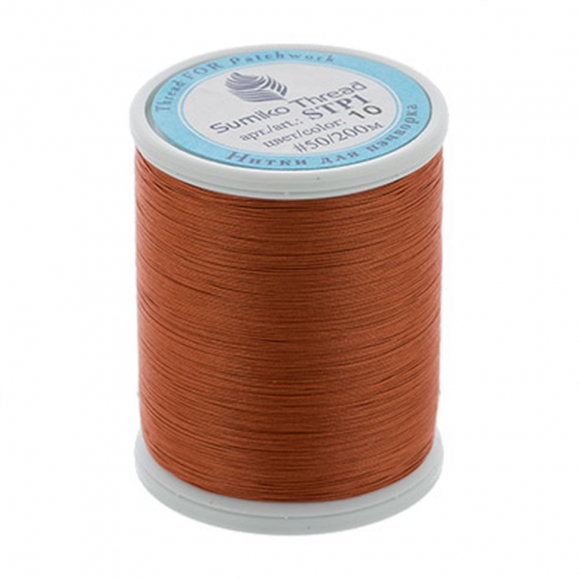 Нитки для пэчворка SumikoThread STP1 50 100% хлопок 200 м (219 я) цв.10 охра
