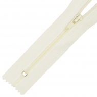 Молния MaxZipper брючная №4 замок автомат, 20см н/р цв.F102 молочный уп.100шт