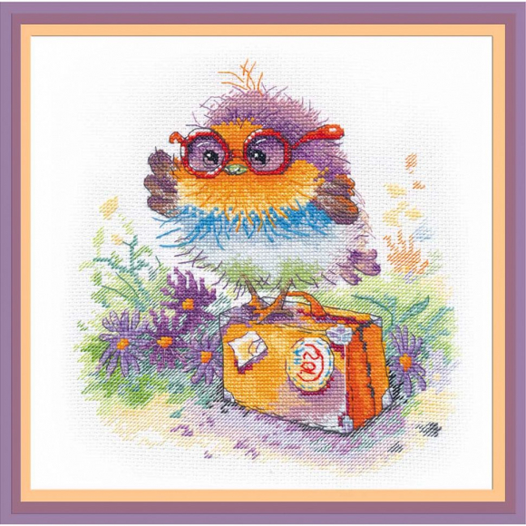 Набор для вышивания ОВЕН арт. 1175 Навстречу путешествиям 22х20 см