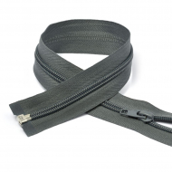 Молния MaxZipper пласт. спираль №5-N 40см цв.F320 серый уп.50шт