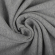 Ткань трикотаж Футер 3х нитка петля хлопок 310г пенье 180см серый меланж рул.35-60м рул.35-60м
