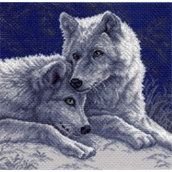 Рисунок на канве МАТРЕНИН ПОСАД арт.41х41 - 0972 Лунная ночь