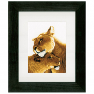 Набор для вышивания VERVACO арт.PN-0153805 Львы 20х27 см