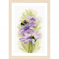 Набор для вышивания LANARTE арт.PN-0191874 Танцующие пчёлки 22х33 см