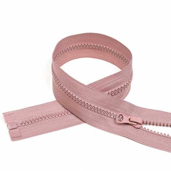 Молния MaxZipper трактор №5 1 замок усил.зв., 80см, цв.S221 чайная роза уп.50шт