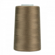 Нитки швейные 50/2 полиэстер 5000 ярд цв.491 бежевый MAX